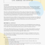 Song of Solomon Bible Summary Sheet Printable – Biblical Love and God’s Design for Relationships